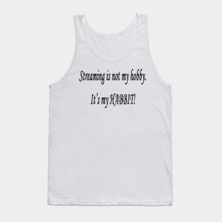 Streamer Quote Tank Top